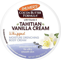 Palmer’s Cocoa Butter Formula Whipped Body Cream Vanilla 250g Hydrating Vegan
