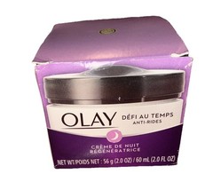 Olay Age Defying Anti-Wrinkle Night Cream, Fights Fine Lines , 2.0 oz New