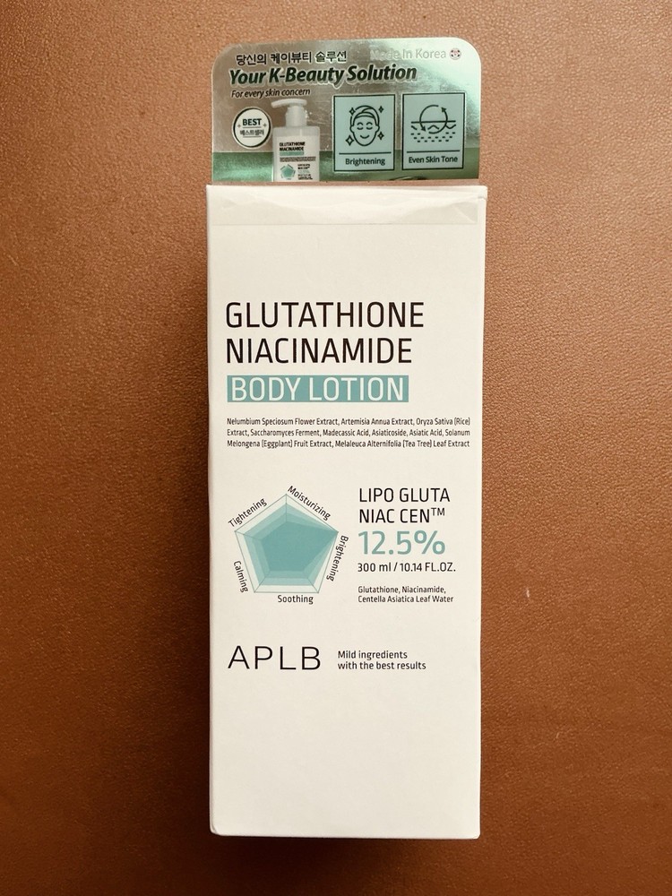 APLB LIPO GLUTA NIAC CEN Body Lotion Glutathione Niacinamide 10.14 fl oz