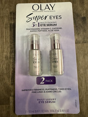 Olay Super Eyes Eye Serum 2-Pack 0.90 fl oz Hydrating Cooling Niacinamide