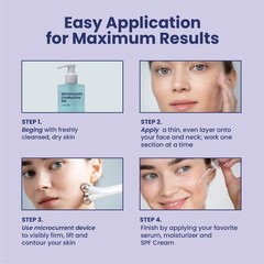 10oz Conductive Gel For Microcurrent Devices – Collagen Peptides & Hyaluronic Ac