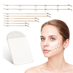 60 Pcc Face Lift Tape Face Tape Lifting Invisible with 8 Strings Instant Face