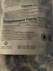 Hyaluronic Acid Serum Powder for Skin,Low and High Molecular Weight No GMO,Glute