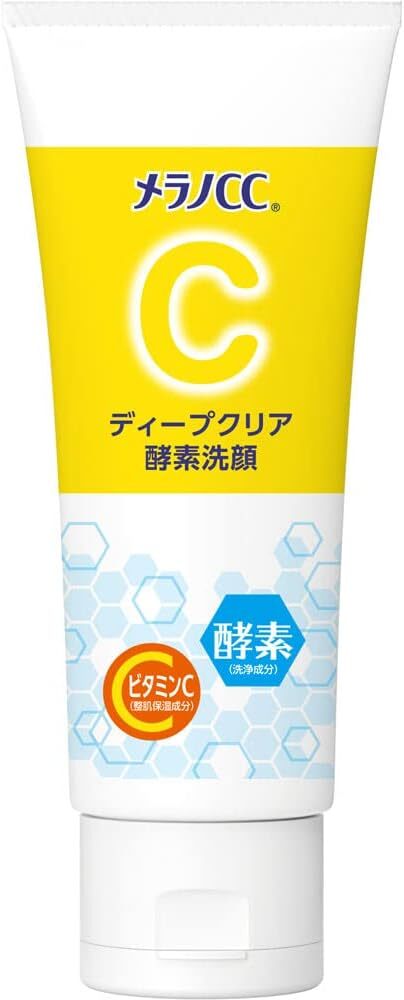 Rohto Mentholatum Melano CC Deep Clear Enzyme Face Wash Foam 130g Pore Care Japa