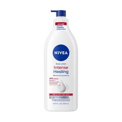 NIVEA Intense Healing Body Lotion for Very Dry, 16.9 Fl Oz (Pack of 1), White