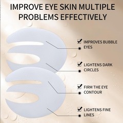 5 Pairs Deep Collagen Eye Patches Mask, E Shape Korean Mask for Dark…