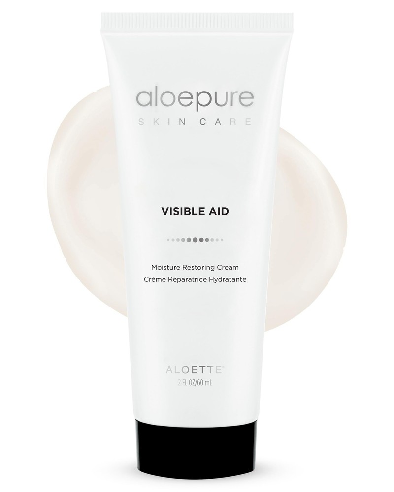 Aloette Face Moisturizer Cream – Daily Body & 2 Ounce (Pack of 1), White