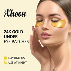 Xhoon 24K Gold Eye Mask Collagen Hyaluronic Acid Moisturizing 11/2026 New/Sealed