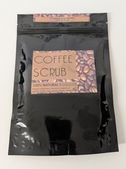 Premium Coffee Exfoliating Scrub 100% natural coffee & coconut oil 200g VEGAN