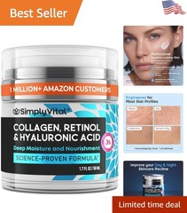 Revitalizing Anti-Aging Face Moisturizer with Retinol & Collagen – Hydrate & …
