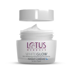 Lotus Herbals WhiteGlow Skin Whitening & Brightening Nourishing Night Creme 40gm
