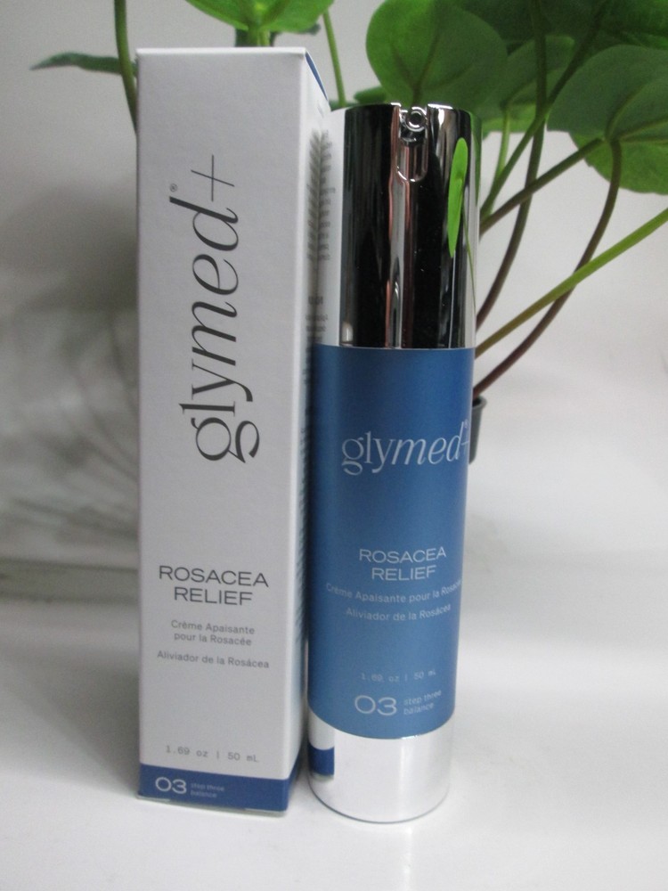 GLYMED PLUS rosacea relief 1.76/50gm NEW