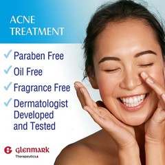 Adapalene Gel 0.1% Acne Treatment, Paraben Free Topical Retinoid Cream-15g Tube