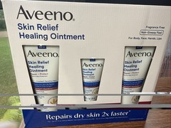 Aveeno Skin Relief Healing Ointment 3pc Set 2x 7.2 oz + 1x 2 oz Fragrance Free