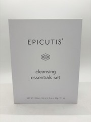 Epicutis Cleansing Essentials Set Sealed BRAND NEW authentic