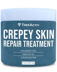 TreeActiv Crepe Skin Repair Treatment 8 fl oz Skin Firming Hyaluronic Acid Cream