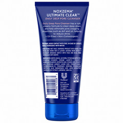 Noxzema Ultimate Clear Daily Deep Pore Oil-Free Cleanser 6 Oz 6 Pack Face Wash