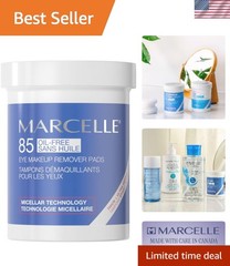 Oil-Free Eye Make-Up Remover Pads, Sensitive Eyes, Long-Wearing Makeup Remova…