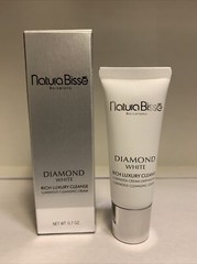 Natura Bisse Diamond White Rich Luxury Cleanse 0.70oz / 20ml Travel New in box