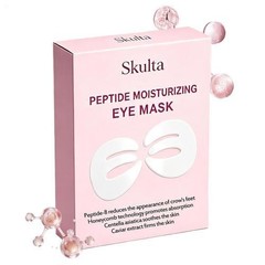 Skulta Deep Peptide Eye Mask, Three-Piece Design Covers The Entire Eye Area