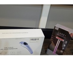iLive Skincare Bundle Women OS White Pink New IPL Hair Removal 4-in-1 Wand