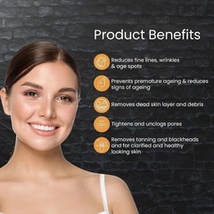 Glamveda Activated Charcoal Peel Off Mask For All Skin Types 100g