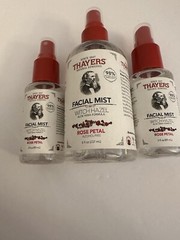 Lot of 3 Thayers Rose Petal Facial Toner 2 3oz 1 8oz Bottles Witch Hazel Aloe