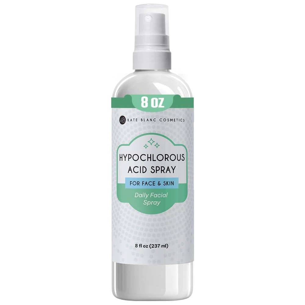Hypochlorous Acid Spray for Face and Skin. 8 Fl Oz (Pack of 1)