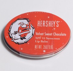 Hershey’s VELVET SWEET CHOCOLATE Spf 15 Lip Balm in Tin ON10 Factory Sealed