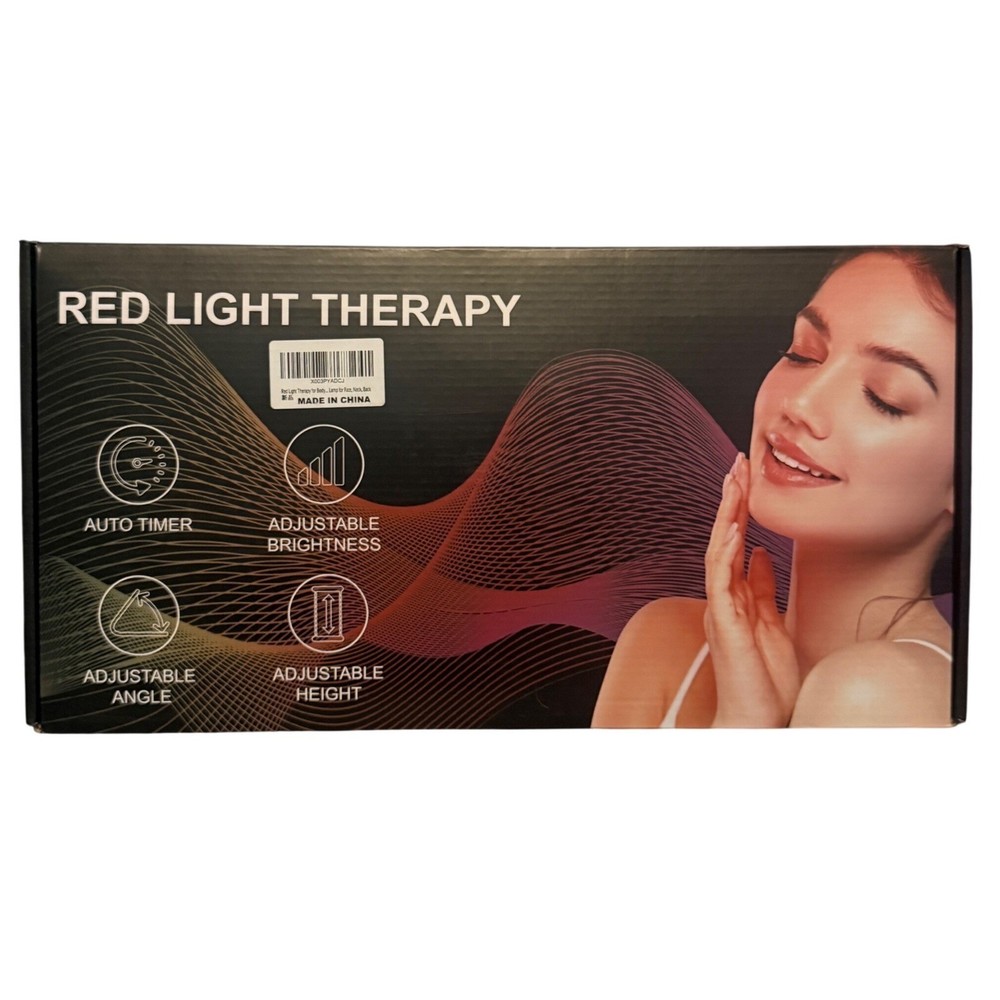 Red Light Therapy Lamp Adjustable Face & Body LED Skincare Wellness Self Care