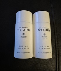 Dr. Barbara Sturm Enzyme Cleanser Travel Size 20g Two Includes Retail Value $44