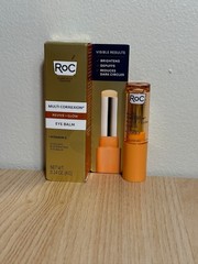 RoC Multi Correxion Revive + Glow Eye Balm Vitamin C 0.14 oz New Sealed