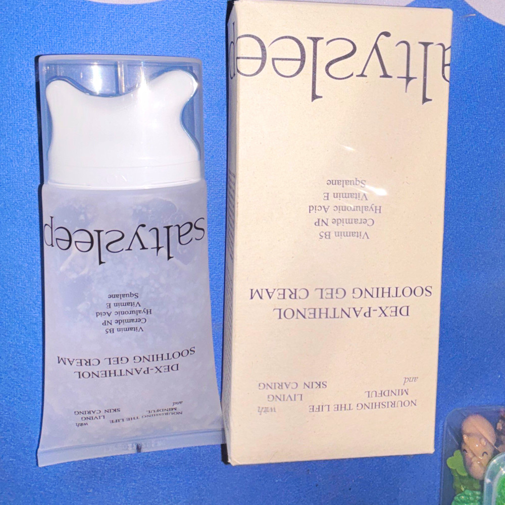 saltysleep Dex-Panthenol Soothing Gel Cream Face Moisturizer Vitamin B5