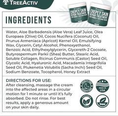 2 X Treeactiv Crepey Skin Repair Treatment, 8Oz, Firming Crepe Skin Cream