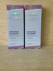 Lot 2-SPAScriptions 101 Hydrating Gel Cream 1.7 oz Strawberry Seed Lotus