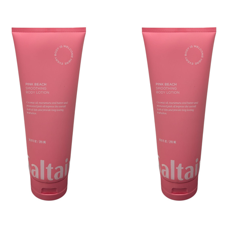 2 x Saltair Smoothing Body Lotion Moisturizing 10 fl oz Pink Beach – Ships Free
