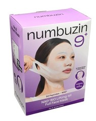 Numbuzin 9 NAD+ BIO Lifting Face Mask Sheet – Set of 4 Masks – NEW