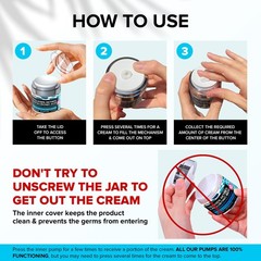 Retinol Face Moisturizer Collagen Hyaluronic Acid Anti-Aging Face Neck Cream 2PK