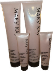 Mary Kay Extra Emollient Night Cream 2 Full & 2 Travel/Purse Sizes FRESH