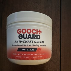 Gooch Guard Anti-Chafe Cream Original Natural Ingredients 4 fl oz Face