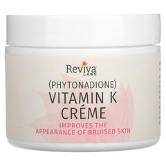 Reviva Labs Vitamin K Creme 1 5 oz 42 g Cruelty-Free, Not Tested on Animals,