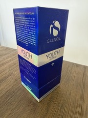 iS CLINICAL Youth Serum 1 Fl. Oz. – Empty Bottle W/ Box – No Contents