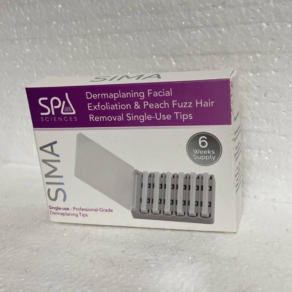 Spa Sciences SIMA Dermaplaning Facial Exfoliation & Peach Fuzz Hair Removal