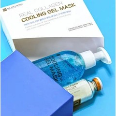 Collagen Cooling Gel Face Mask Korean Soothing Hydrating Facial Mask New