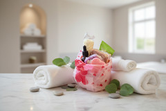 Spa Gift Bundle – Self-Care Ritual with Soaps, Bath Oil, Wax Melts