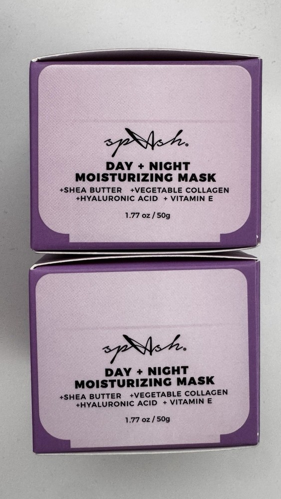 Anytime Moisturizing Mask—1.77 Oz—Shea Butter/Collagen—NEW— 2 Pack