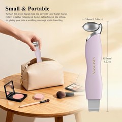 Vangines 3-in-1 Ice Roller for Face & Eyes Cooling Facial Blackhead Remover NIB
