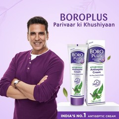 BoroPlus Ayurvedic Antiseptic Cream Provides 24hrs Moisturisation 120 ml