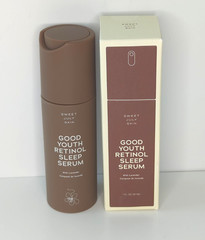 SWEET JULY SKIN Good Youth Retinol Sleep Serum Lavender Retinol Lactic Acid 1oz