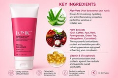 LOMIC® Advanced Skin Care Facial Cleanser 4 oz All Skin Types Deep Cleansing
